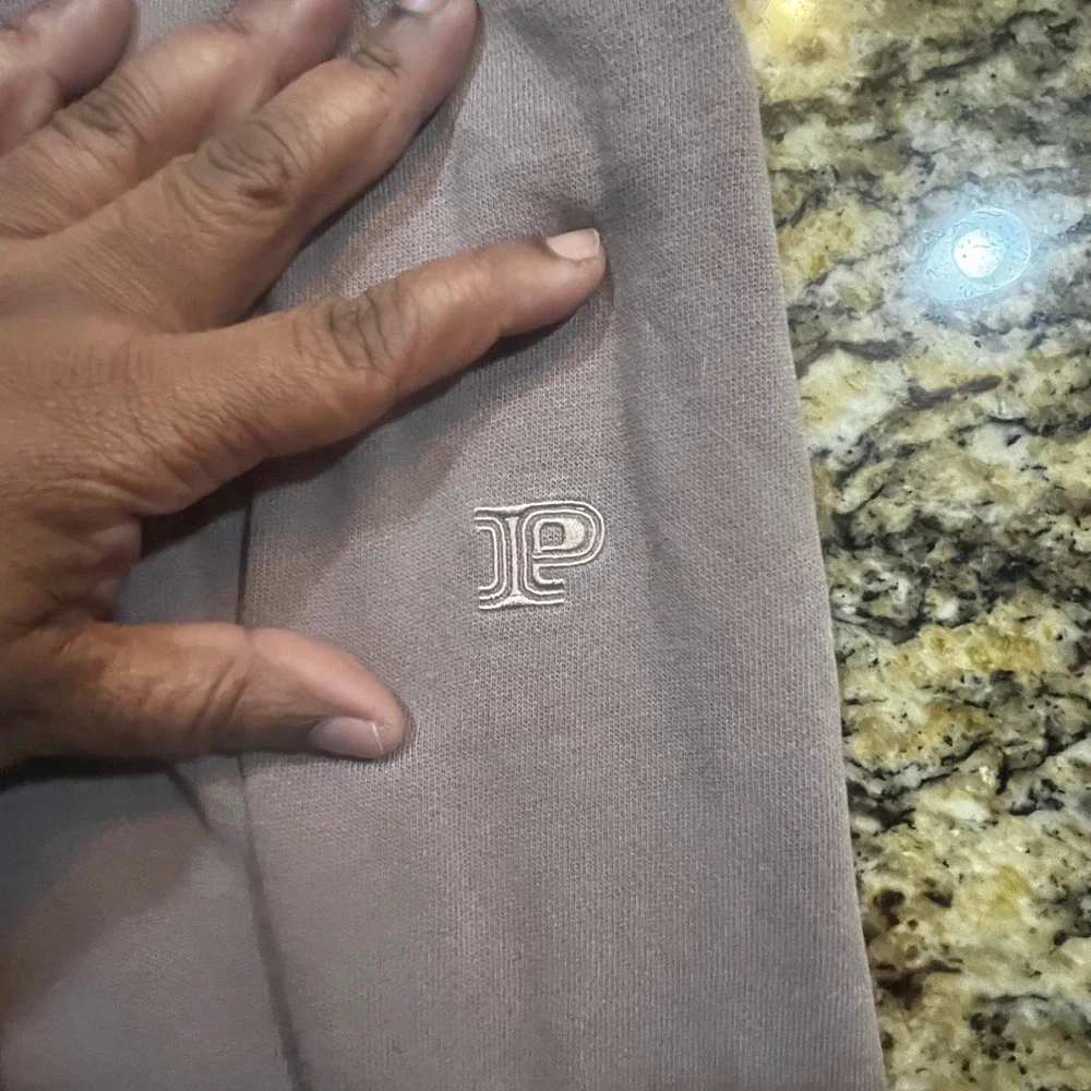 Victoria's Secret PINK Joggers Mauve Taupe Sweatpants Womens Medium - Picture 3 of 5